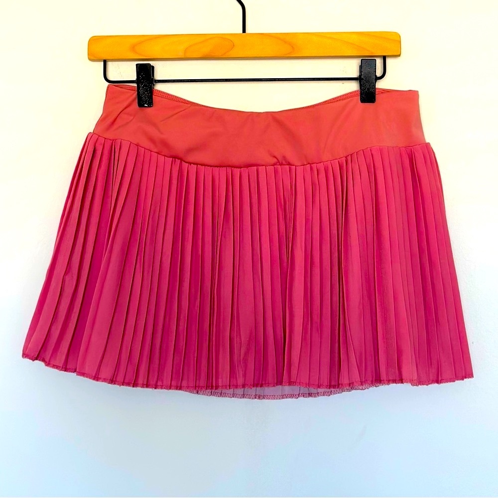 NWT DGD Pleated Tennis Skirt Athletic Skort Mid Rise Stretch Pocket